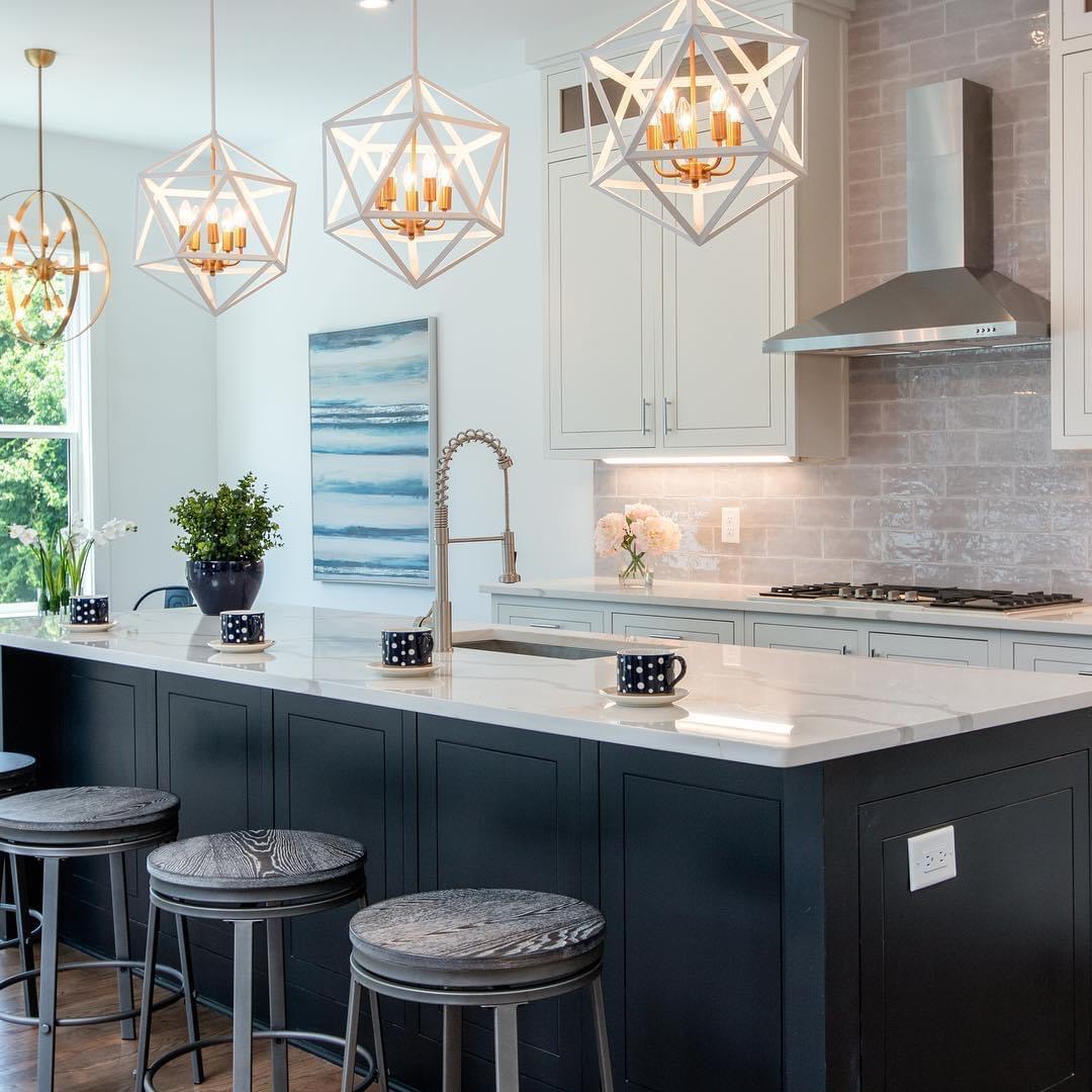 Contemporary And Transitional Kitchen Designs Kitchen Remodel in Atlanta, GA by DG Builders project photo 3